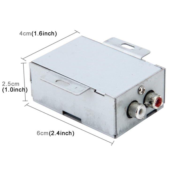 FQ-328 3.5mm Car RCA Amplifier Audio Noise Filter
