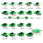 22 PCS Car For KTAG / KESS / KTM BDM Adapters Trasdata Set BDM Frame ECU RAMP Adapters
