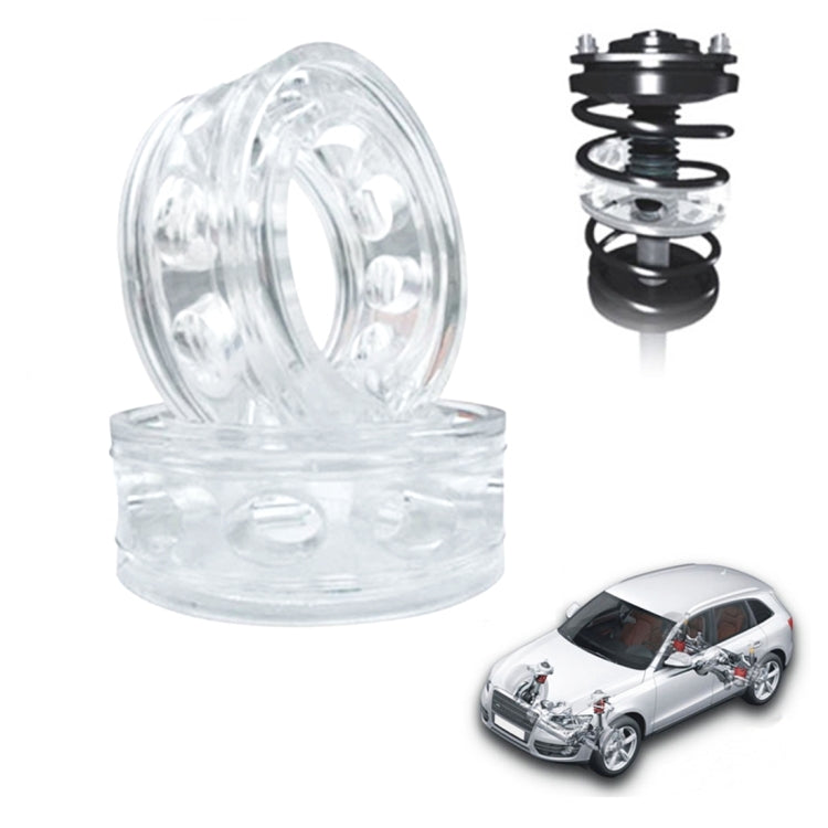 2 PCS Car Auto D Type Shock Absorber Spring Bumper Power Cushion Buffer, Spring Spacing: 22mm, Colloid Height: 43mm, D Type（Spring Spacing: 22mm, Height: 43mm）