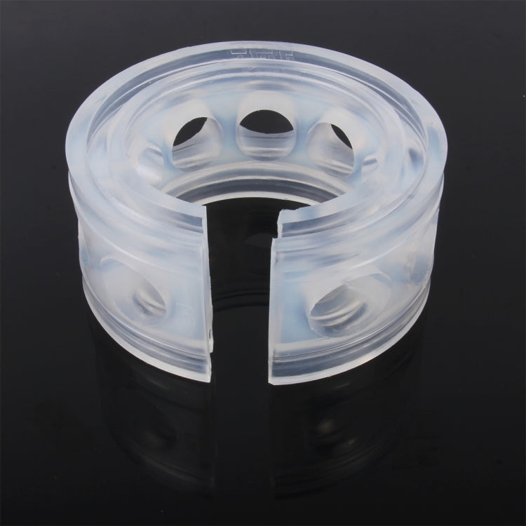 2 PCS Car Auto E Type Shock Absorber Spring Bumper Power Cushion Buffer, Spring Spacing: 17mm, Colloid Height: 38mm, E Type（Spring Spacing: 17mm, Height: 38mm）