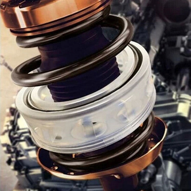 2 PCS Car Auto E Type Shock Absorber Spring Bumper Power Cushion Buffer, Spring Spacing: 17mm, Colloid Height: 38mm, E Type（Spring Spacing: 17mm, Height: 38mm）