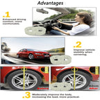 2 PCS Car Auto E Type Shock Absorber Spring Bumper Power Cushion Buffer, Spring Spacing: 17mm, Colloid Height: 38mm, E Type（Spring Spacing: 17mm, Height: 38mm）