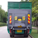 2 PCS Car Auto 56cm × 13cm Rear Warning Sign Sticker For Truck and Van