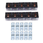 10 PCS JD-1914 80 AMP 12V Waterproof Car Auto Five Plugs Relay with Warning Light — view 5