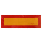 Car Auto Aluminum 55cm × 19cm Rear Warning Sign Sticker for Truck and Van