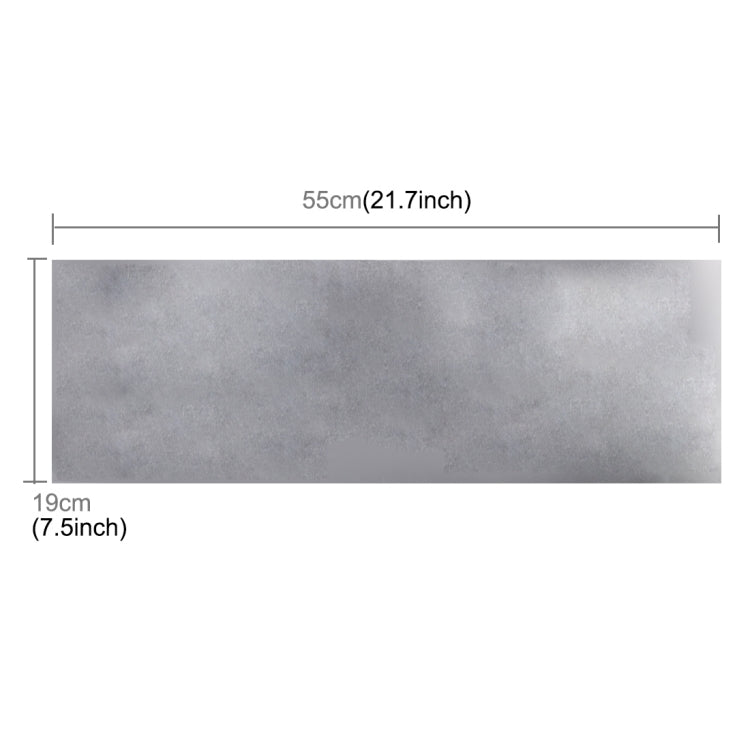Car Auto Aluminum 55cm × 19cm Rear Warning Sign Sticker for Truck and Van