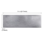 Car Auto Aluminum 55cm × 19cm Rear Warning Sign Sticker for Truck and Van