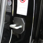 4 PCS Car Door Lock Buckle Decorated Rust Guard Protection Cover for SKOD Octavia 2015 Version Classic Octavia — view 7