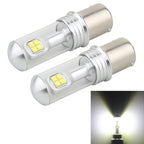2 PCS 1156/BA15S 40W 800 LM 6000K Car Turn Light Backup Light Brake Light with 8 CREE Lamps, DC 12V