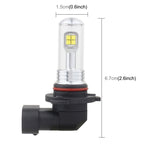 2 PCS 9005 40W 800 LM 6000K 8 CREE LEDs Car Fog Lights, DC 12V