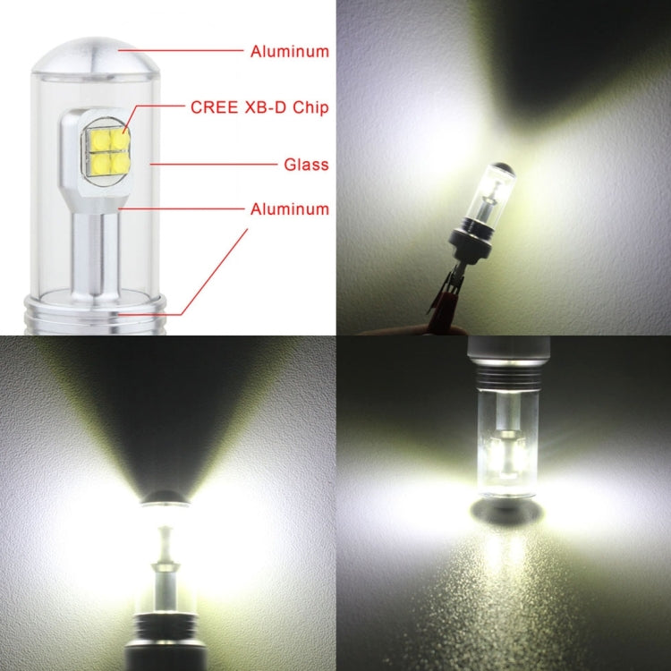 2 PCS 9005 40W 800 LM 6000K 8 CREE LEDs Car Fog Lights, DC 12V