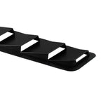 2 PCS Universal Car Air Intake Scoop Bonnet Hood Vent Louver Cooling Panel Trim Set