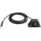 1m Car Truck Dashboard Flush Mount 3.5mm 1/8 AUX Audio Jack Extension Cable Kit — view 3