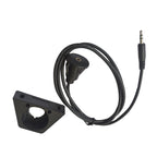 1m Car Truck Dashboard Flush Mount 3.5mm 1/8 AUX Audio Jack Extension Cable Kit — view 5