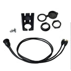 1m Flush Mount USB 3.0 Dock Car Ship Motorcycle Dashboard Panel Male to Female Data Waterproof Extension Cord