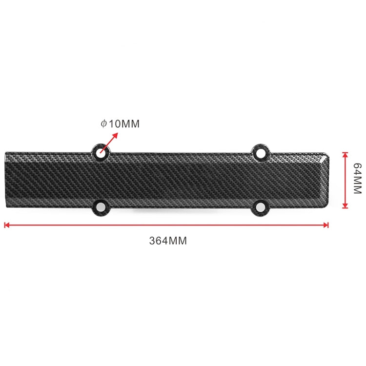 ABS Carbon Fiber Look Valve Cover Spark Plug Insert for Honda