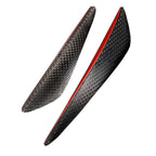 4 PCS Universal Car Carbon Fiber Front Air Knife Decorative Sticker