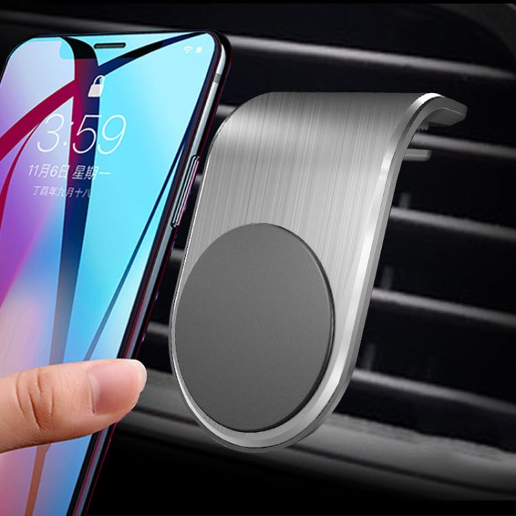 Car Metal Magnetic Air Outlet Mobile Phone Holder Bracket — view 9