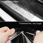 Universal Car Door Invisible Anti-collision Strip Protection Guards Trims Stickers Tape, Size: 2cm x 10m