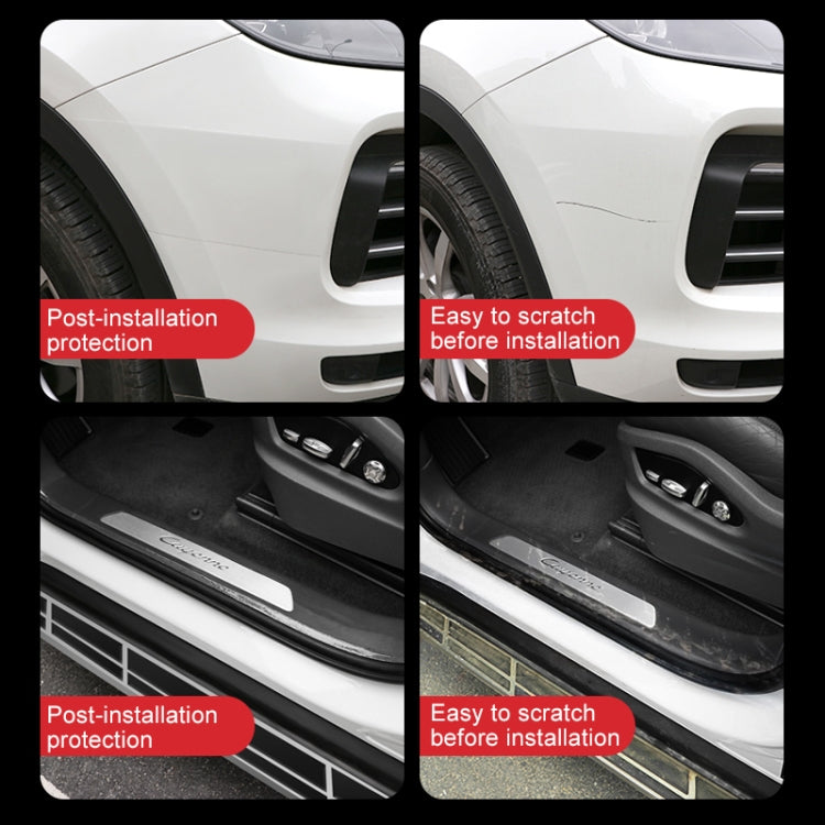 Universal Car Door Invisible Anti-collision Strip Protection Guards Trims Stickers Tape, Size: 3cm x 10m