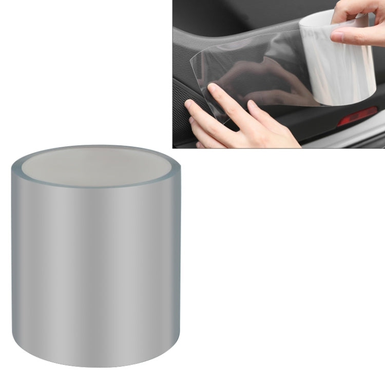 Universal Car Door Invisible Anti-collision Strip Protection Guards Trims Stickers Tape, Size: 10cm x 3m