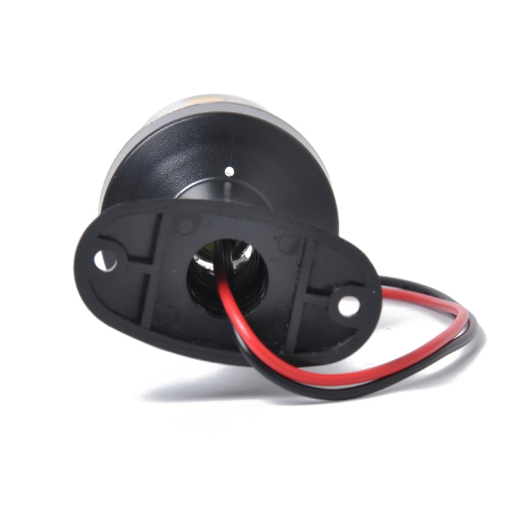 DC 12V 3W Marine Boat Yacht Stern Anchor LED Navigation Pedestal Light All Round 360 Degree White Light