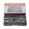 40 PCS Socket Wrench Set Car / Motorcycles Repair Combination Hardware Toolbox
