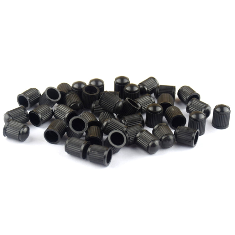 Black Tire valve Dust Rubber Cap For Bicycle And Car, Diameter: 10mm(Black), 200 PCS