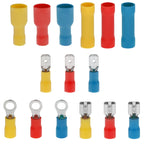 Cold Press Electrical Insulated Terminals Crimp Connectors Assortment Kit, 480 PCS