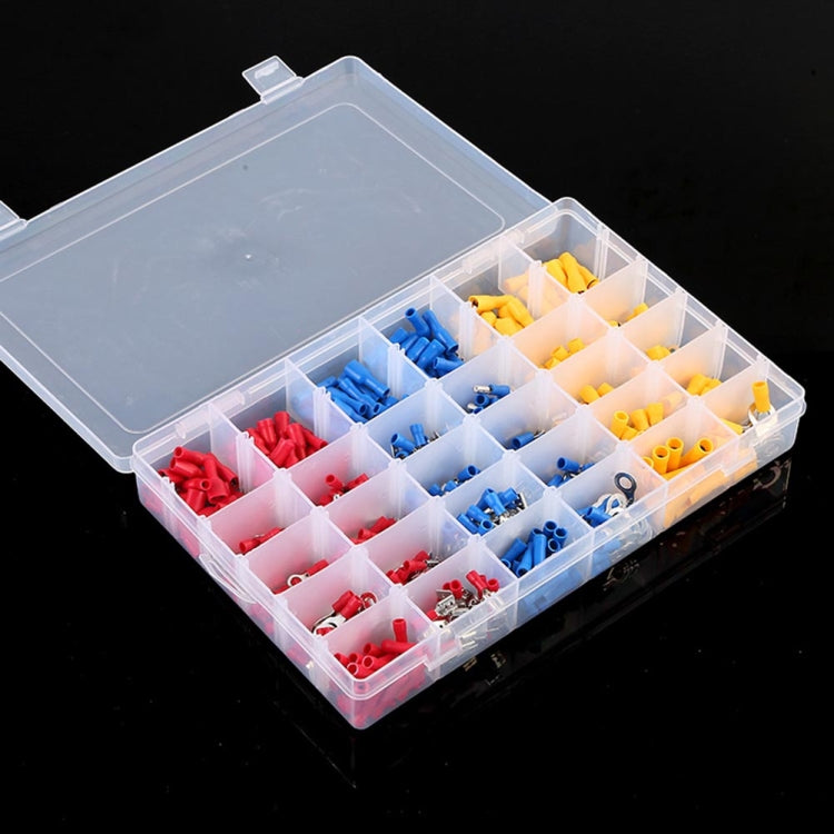 Cold Press Electrical Insulated Terminals Crimp Connectors Assortment Kit, 480 PCS
