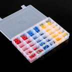 Cold Press Electrical Insulated Terminals Crimp Connectors Assortment Kit, 480 PCS
