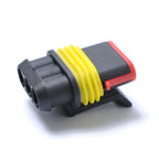 10 Sets 3 Pins Way Sealed Waterproof Electrical Wire Connector Plug Terminal Car Auto Set