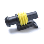 10 Sets 1 Pin Way Sealed Waterproof Electrical Wire Connector Plug Terminal Car Auto Set