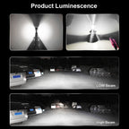 2 PCS M3 H8 / H9 / H11 DC9-32V / 17W / 6500K / 2000LM IP68 Car LED Headlight Lamps