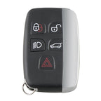 Land Rover Intelligent Remote Control Car Key with Integrated Chip & Battery, Frequency: 433MHz, KOBJTF10A with ID49 Chip, For Jaguar