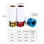 Colorful Car Bicycle Motorcycle Tyre Protection Sleeve, 3 PCS