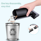 Car Portable Wireless 120W Handheld Powerful Vacuum Cleaner, Wireless (Black), Wireless (White) — Black