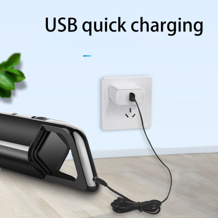 Car Portable Wireless 120W Handheld Powerful Vacuum Cleaner, Wireless (Black), Wireless (White) — White