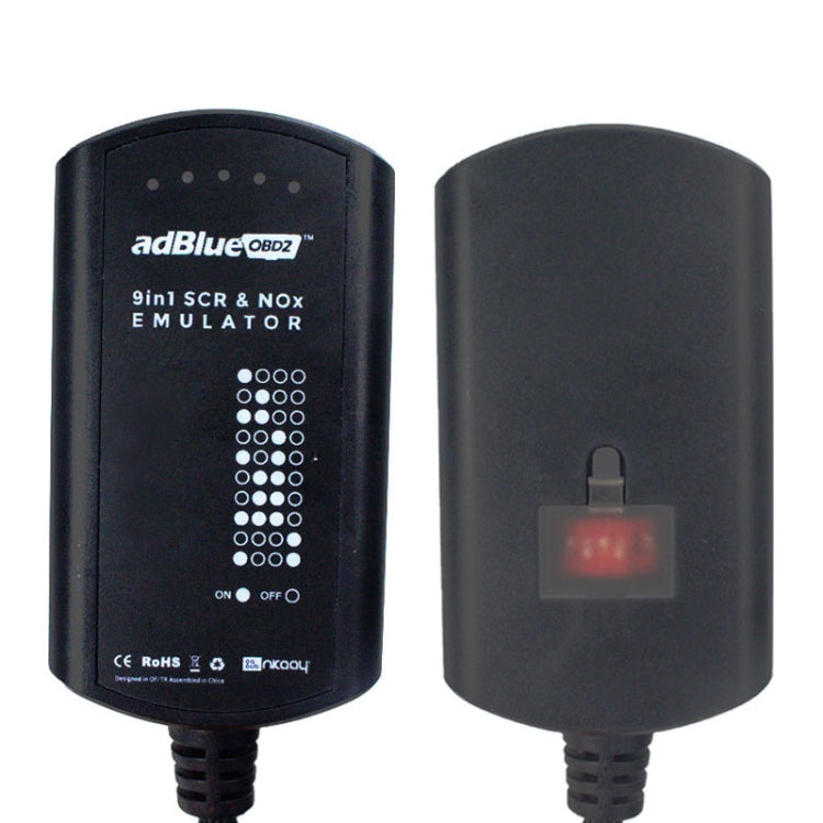 Truck AdBlue Emulation Box AdBlueOBD2 SCR&NOX Box Emulator, 9 in 1