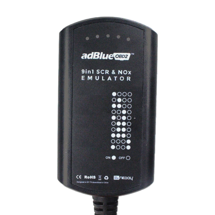 Truck AdBlue Emulation Box AdBlueOBD2 SCR&NOX Box Emulator, 9 in 1