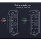 12V Auto Car Digital Battery Alternator Tester 6 LED Lights Display, TIROL T16897