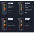 12V Auto Car Digital Battery Alternator Tester 6 LED Lights Display, TIROL T16897