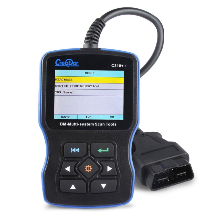V12 Car OBD2 Scanner Car Diagnostic Tool OBD 2 Automotive Scanner for BMW, Creator C310+