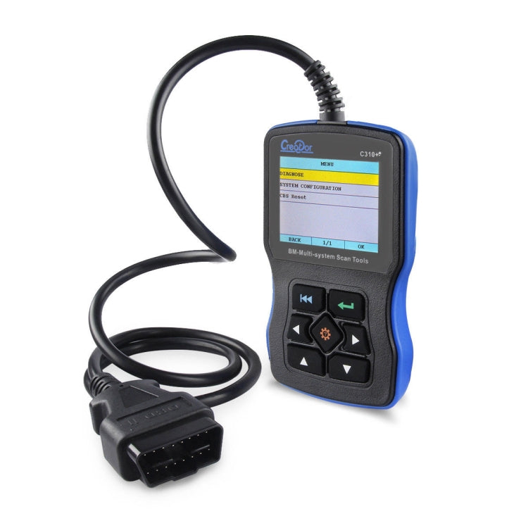 V12 Car OBD2 Scanner Car Diagnostic Tool OBD 2 Automotive Scanner for BMW, Creator C310+