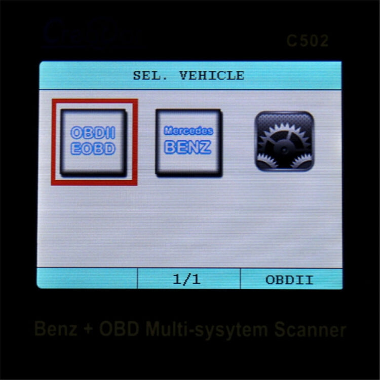 V7.6 Car OBD2 Multi-system Scanner Car Diagnostic Tool for Mercedes-Benz before 2016, Creator C502