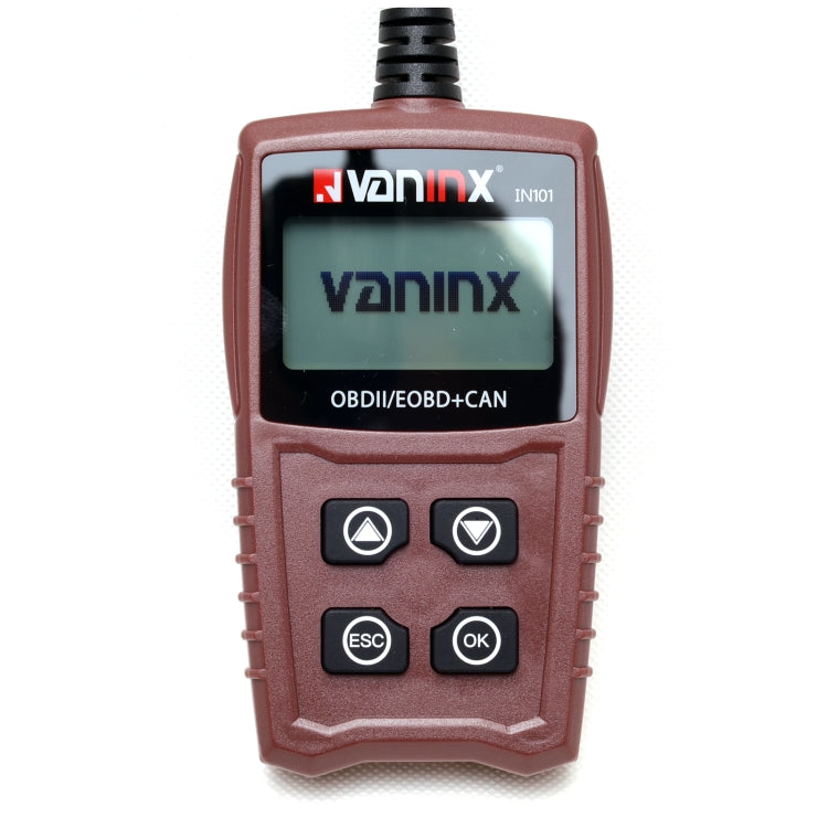 Automotive Scanner Car OBDII / EOBD+ Can Battery Engine Fault Diagnosis Tool Battery Detector, Vaninx IN101