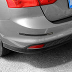 3R-2152 4 PCS Universal Car Body Anti-collision Strip Protection Guards Silicon Trims Stickers