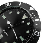 Car Paste Clock Car Luminous Watch — Blue