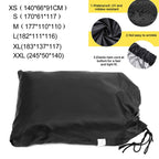 210D Oxford Cloth Waterproof Sunscreen Scooter Tractor Car Cover, Size: L
