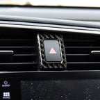 Car Carbon Fiber Double Flash Frame Decorative Sticker for Honda Tenth Generation Civic 2016-2019 — view 6